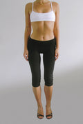 Organic Cotton Capri Black