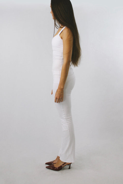Organic Cotton Cami White
