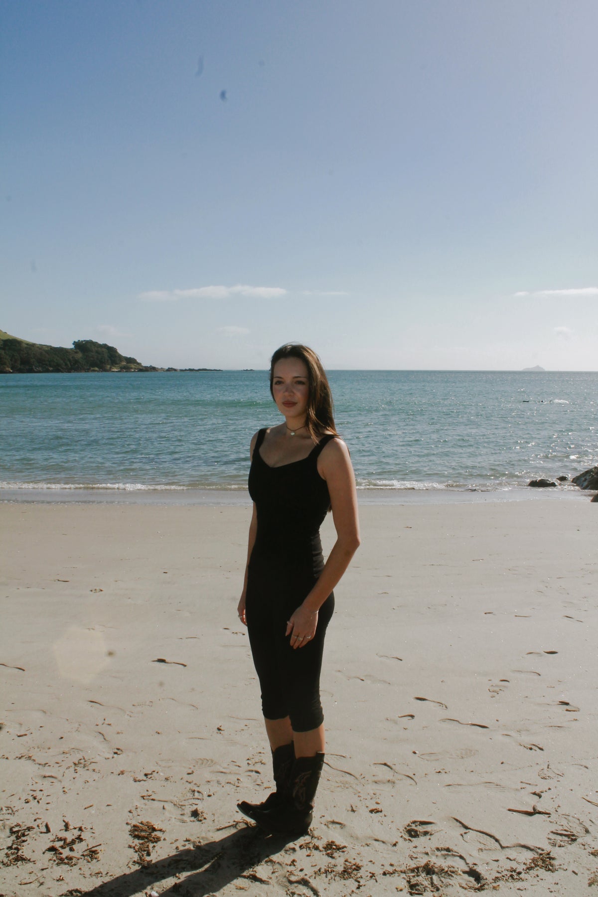 Organic Cotton Cami Black