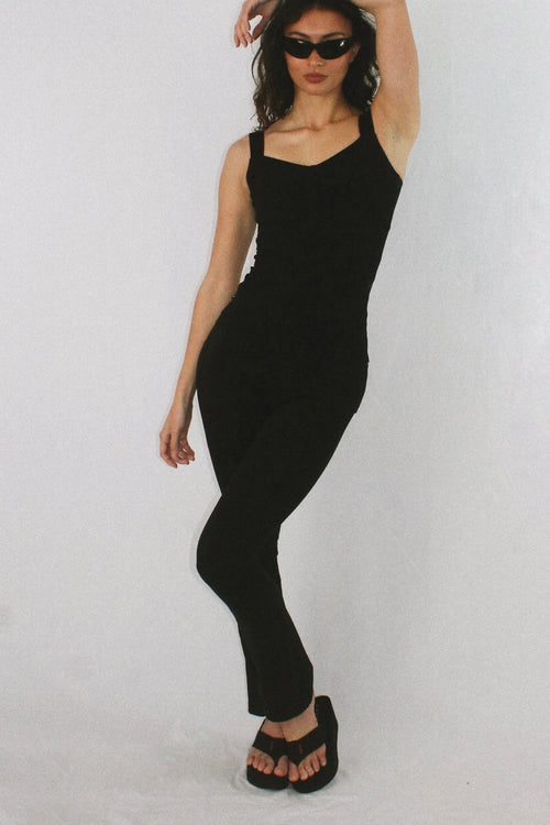Organic Cotton Cami Black